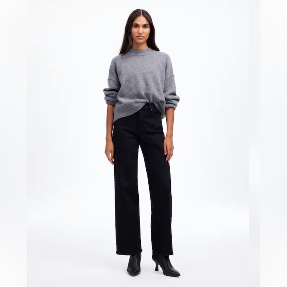 Madewell Black Straight Leg Women’s Jeans